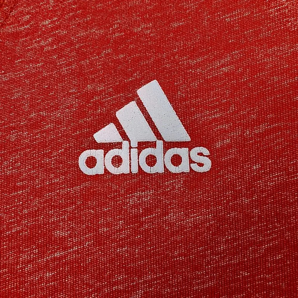 Adidas Chicago Bulls Ultimate Tee Mens Large Red‎ Quarter Zip Pullover Climalite